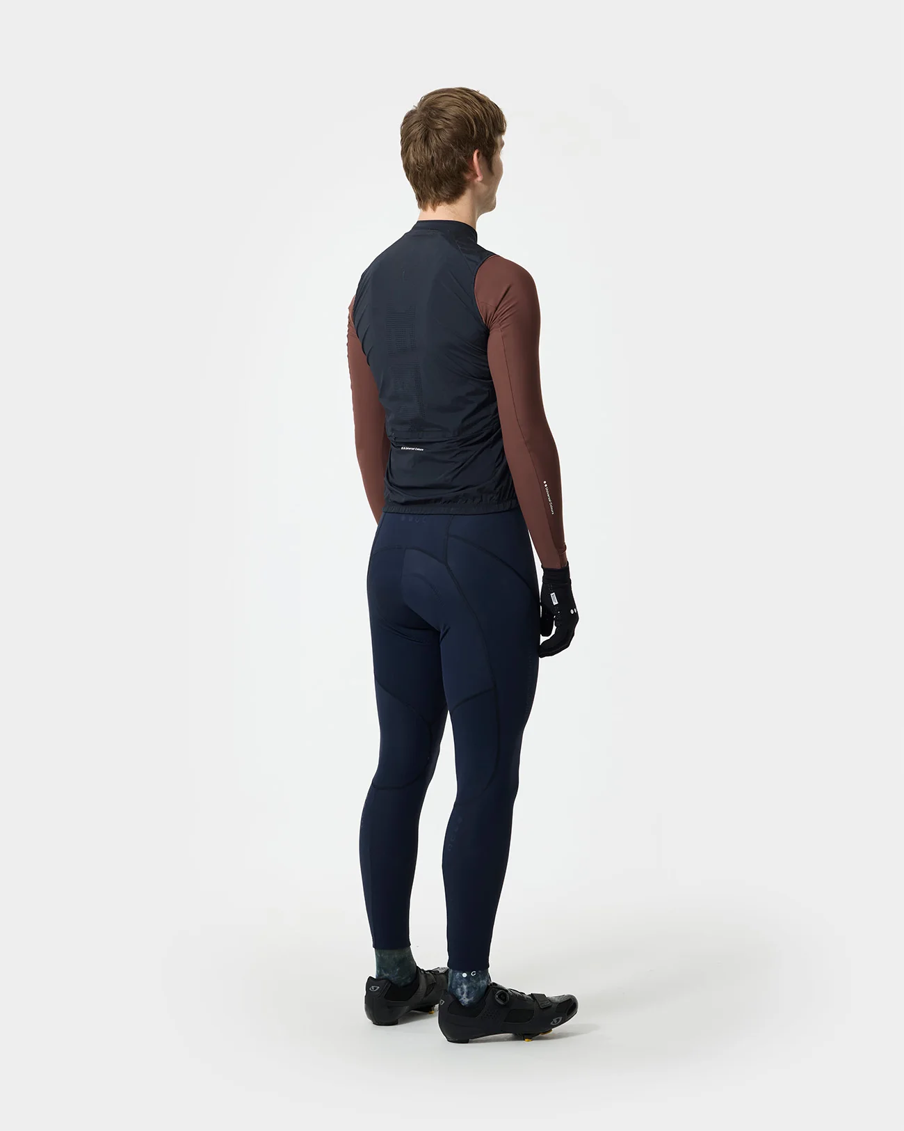 Men's Mono Gilet - Bamboo Black - Image 3