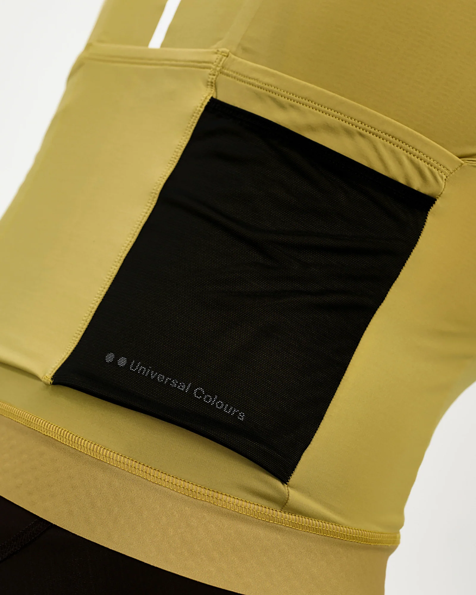 Men's Mono Short Sleeve Jersey Acidic Yellow - Image 2