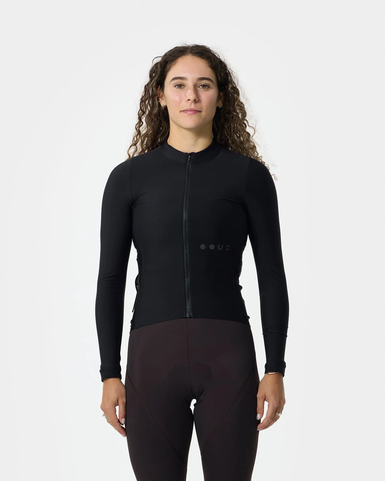 Women's Mono Long Sleeve Jersey - Black - Image 2